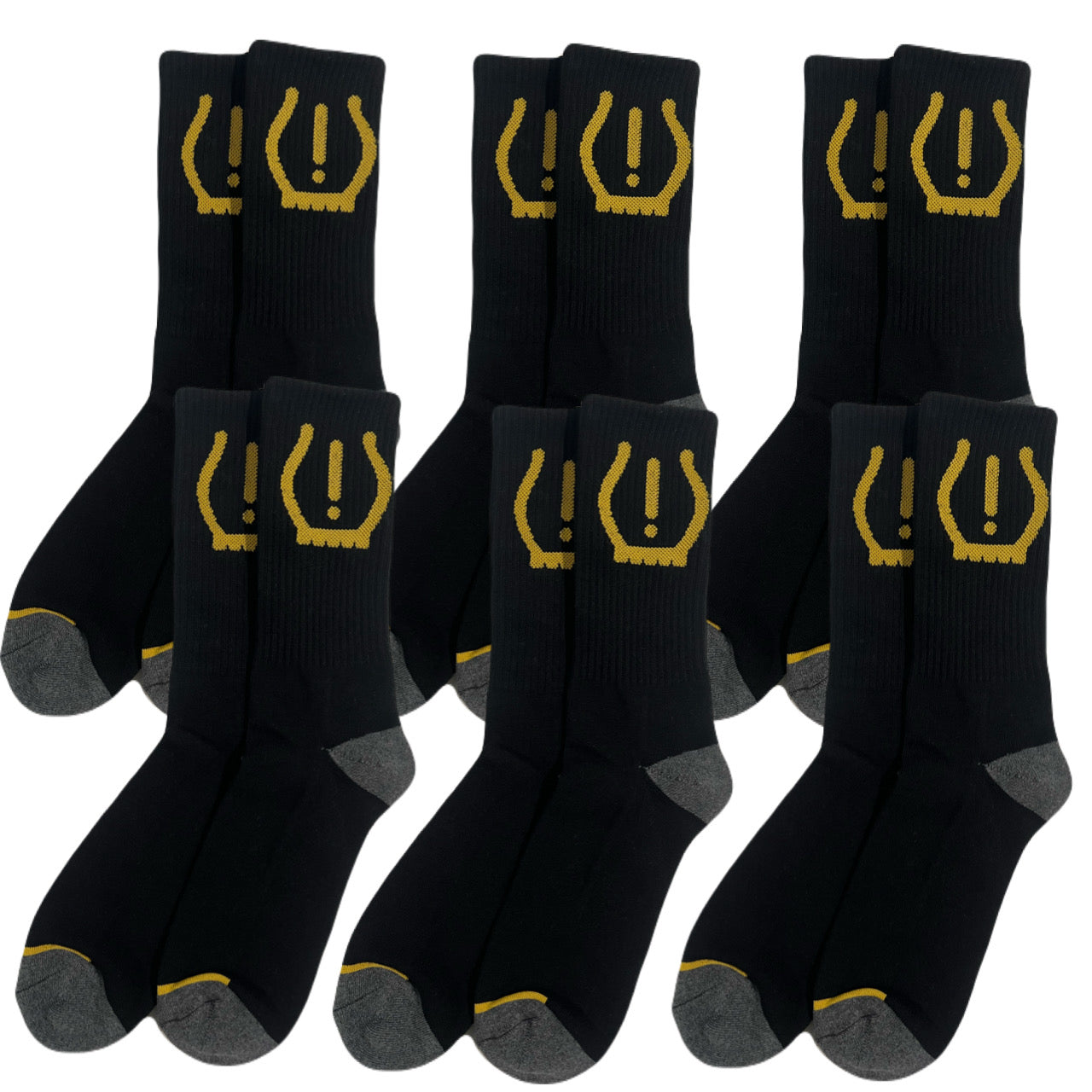 Dash Light Woven Socks (6 Pair)