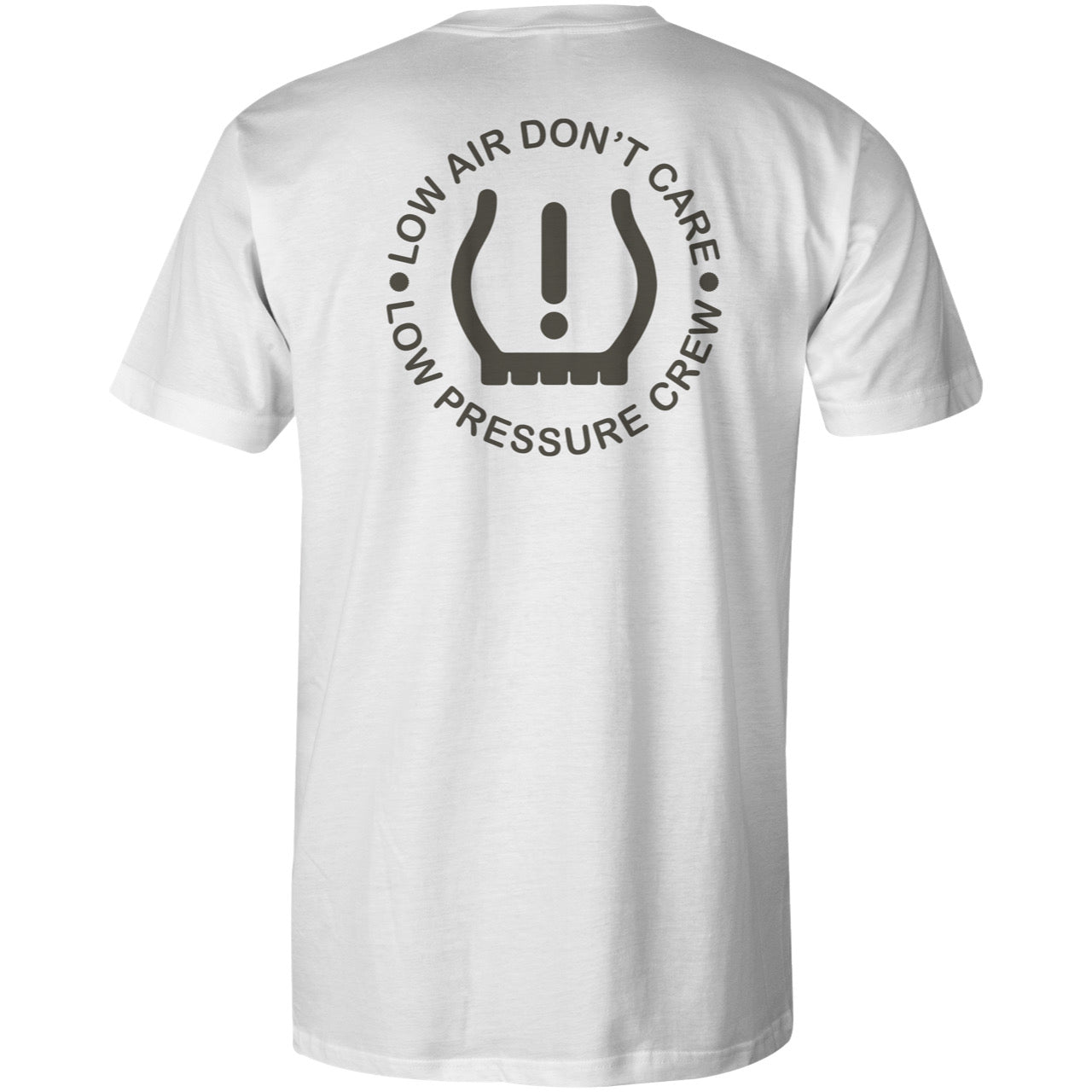 White Classic Logo Tee