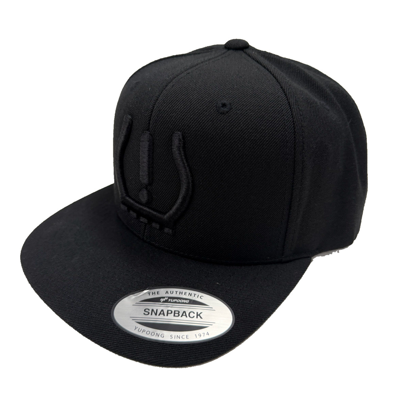 Black on Black Dash Light SnapBack