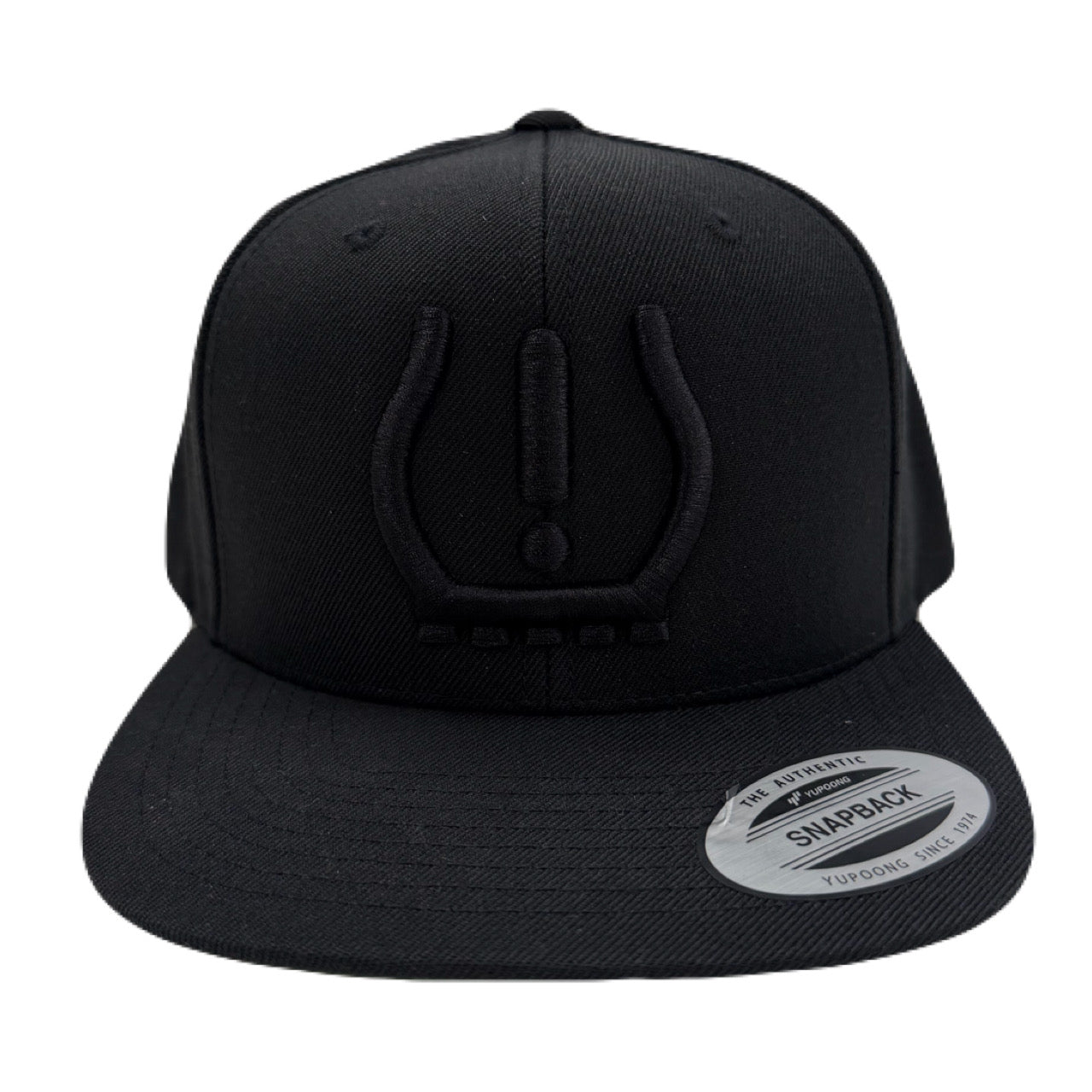 Black on Black Dash Light SnapBack