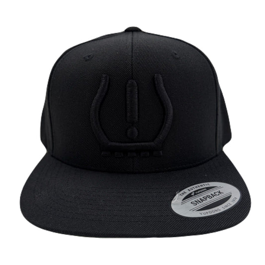 Black on Black Dash Light SnapBack